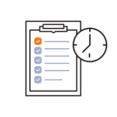 タスクとスケジュールアイコン